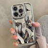 Applicable To Iphone14promax 13 Phone Case Advanced Sense Electric Ferry Corrugated Mobile Phone Case