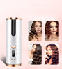 Rechargeable Automatic Hair Curler Women Portable Hair Curling Iron LCD Display Ceramic Curly Rotating Curling Wave Styer