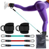 Ankle Strap Resistance Bands Hip Leg Strength Pull Rope Fitness Elastic Training Home Yoga Pilate Crossfit Workout Gym Equipment
